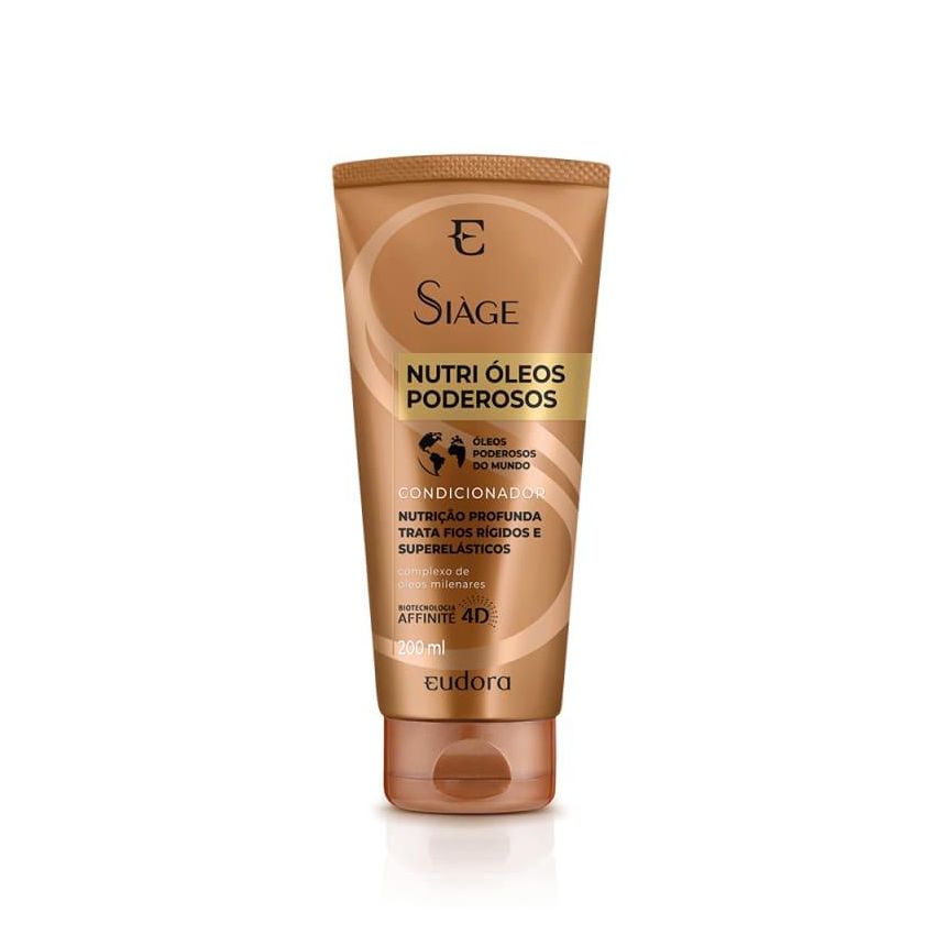 EUDORA SIAGE CONDICIONADOR NUTRI OLEOS PODEROSOS 200ML