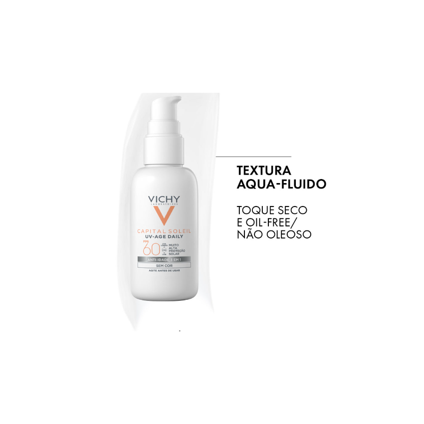 CAPITAL SOLEIL UV AGE DAILY FPS60 40ML