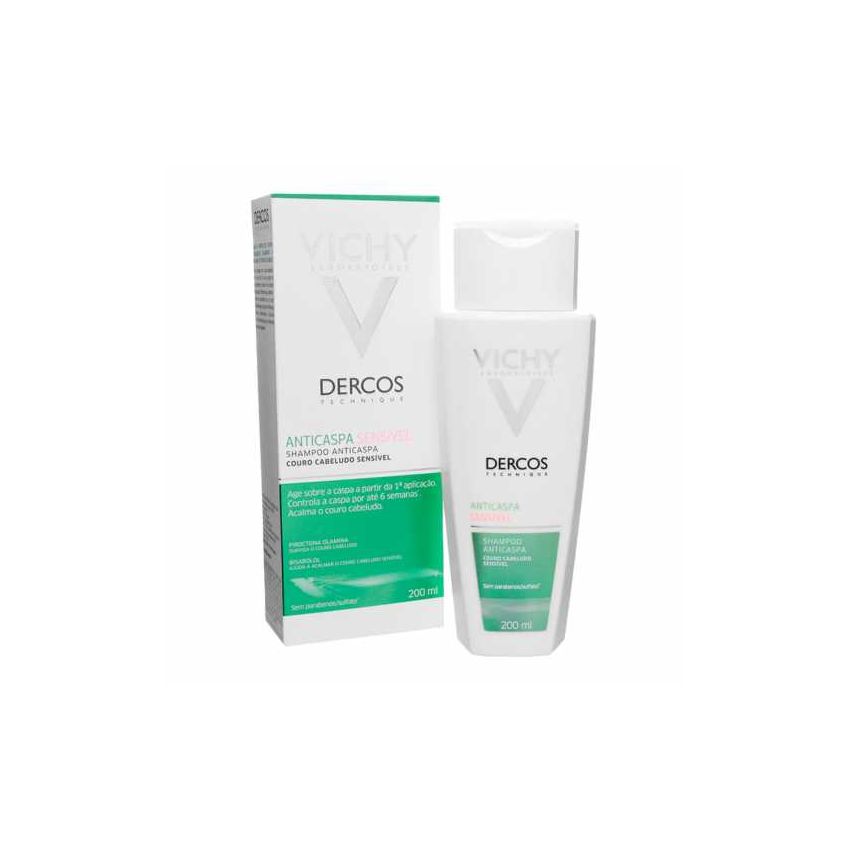 VICHY DERCOS ANTICASPA SENSIVEL 200ML