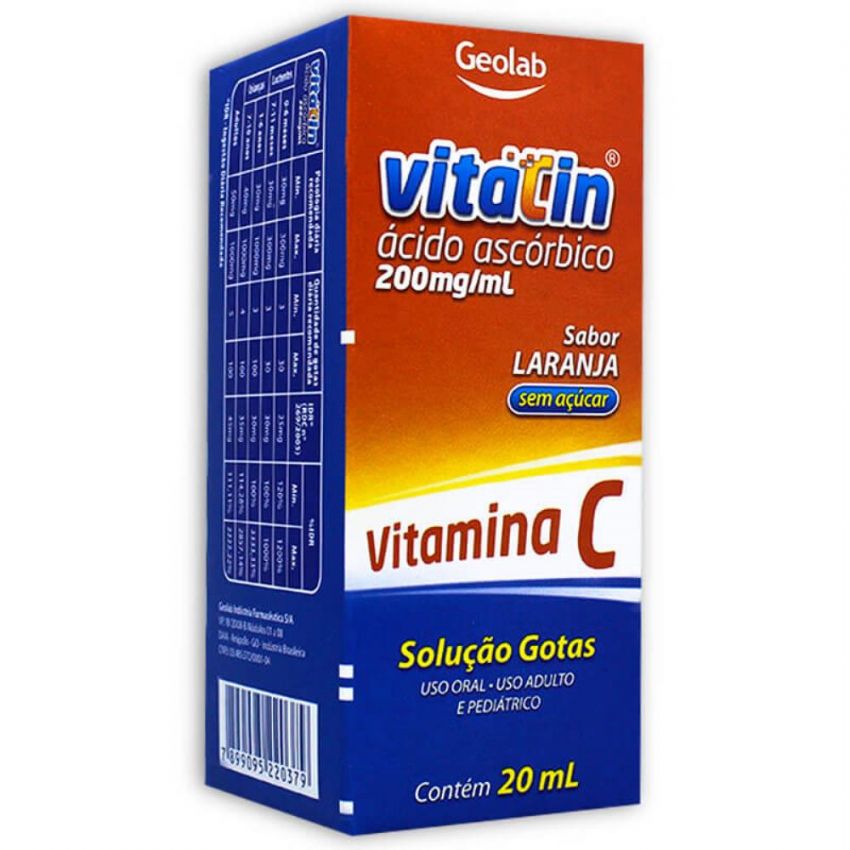 VITACIN 200MG 20 ML GTS/GEOLAB SIM