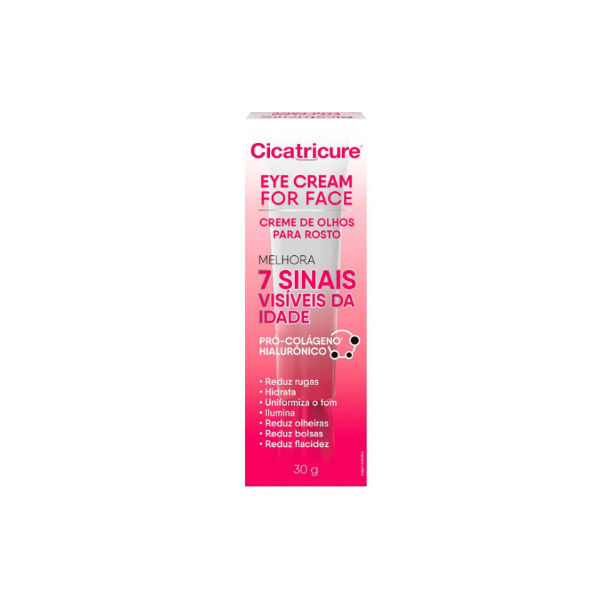 CREME PARA AREA DOS OLHOS CICATRICURE EYE CREAM FOR FACE 30G