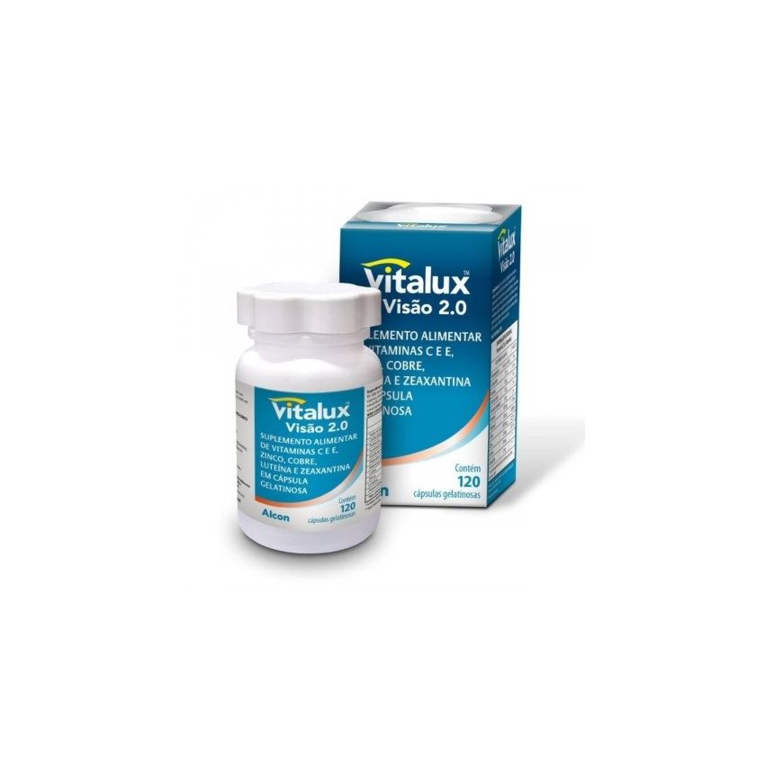 VITALUX VISAO 2.0 COM 120 CÁPSULAS 