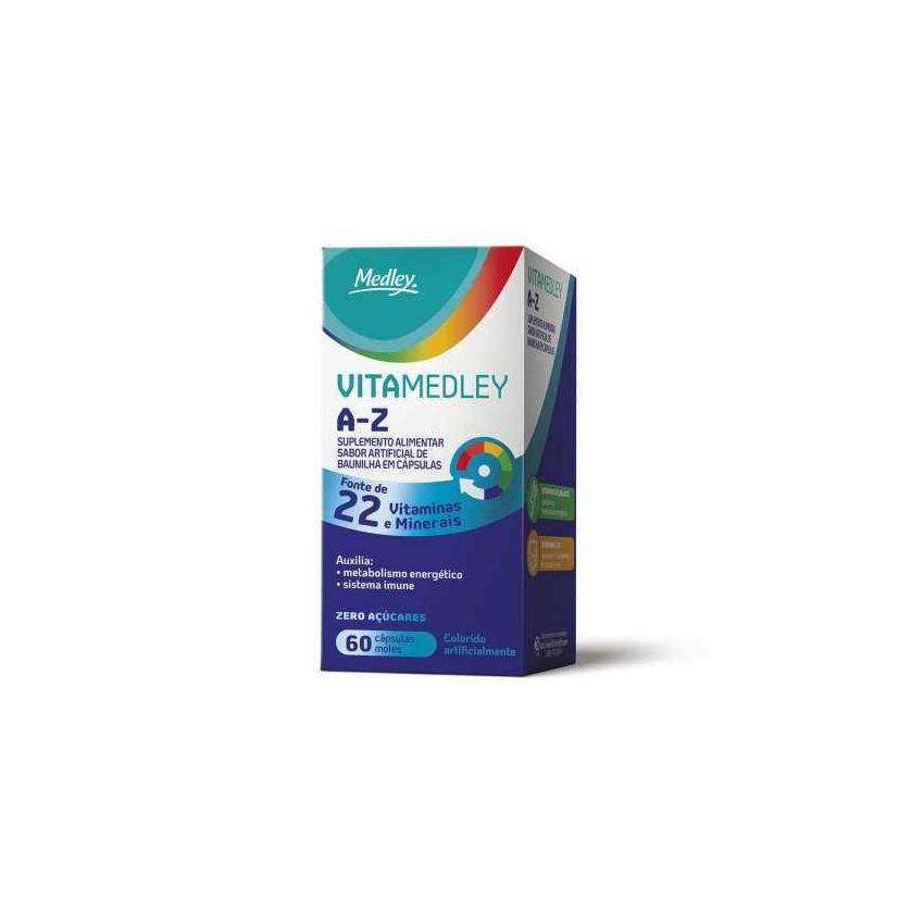 VITAMEDLEY A-Z COM 60 CÁPSULAS