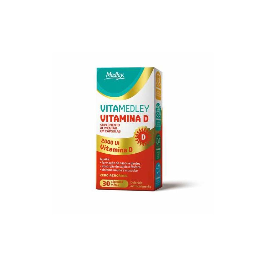 VITA MEDLEY VITAMINA D3 2000UI COM 30 COMPRIMIDOS