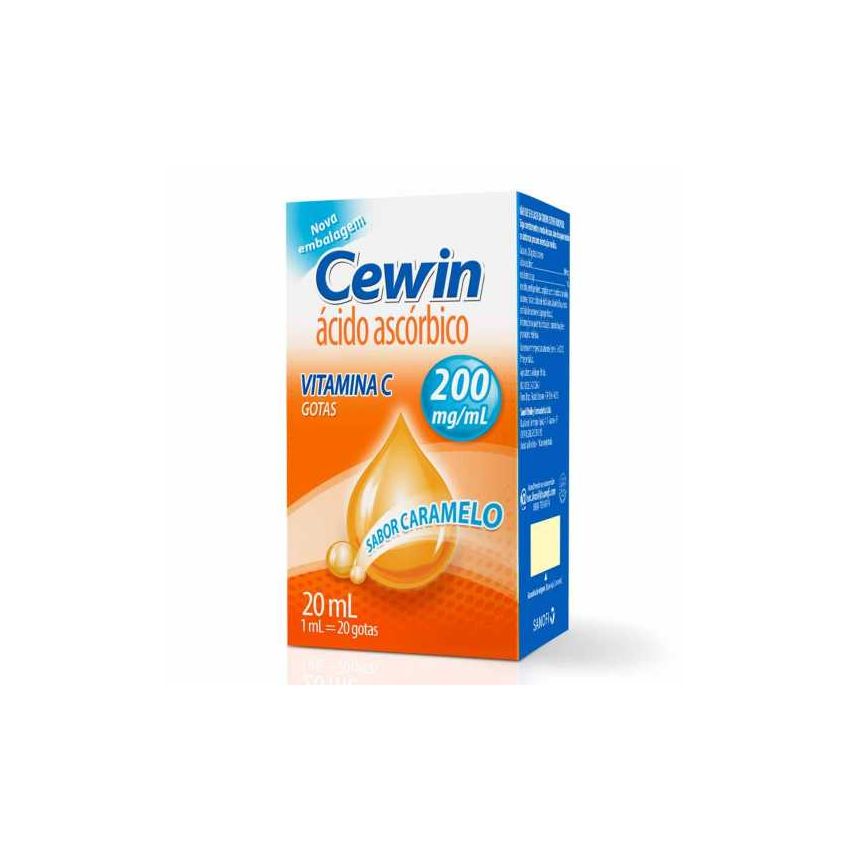 CEWIN GOTAS 200MG COM 20ML