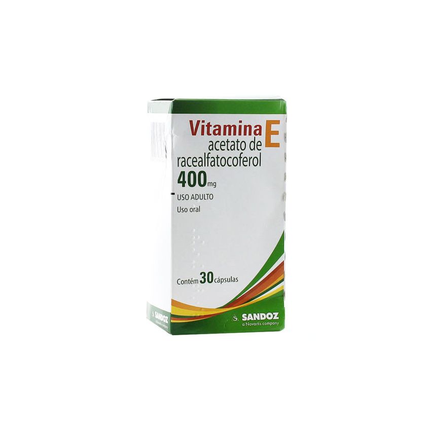 VITAMINA E 400MG 30 CAPSULAS-SANDOZ-