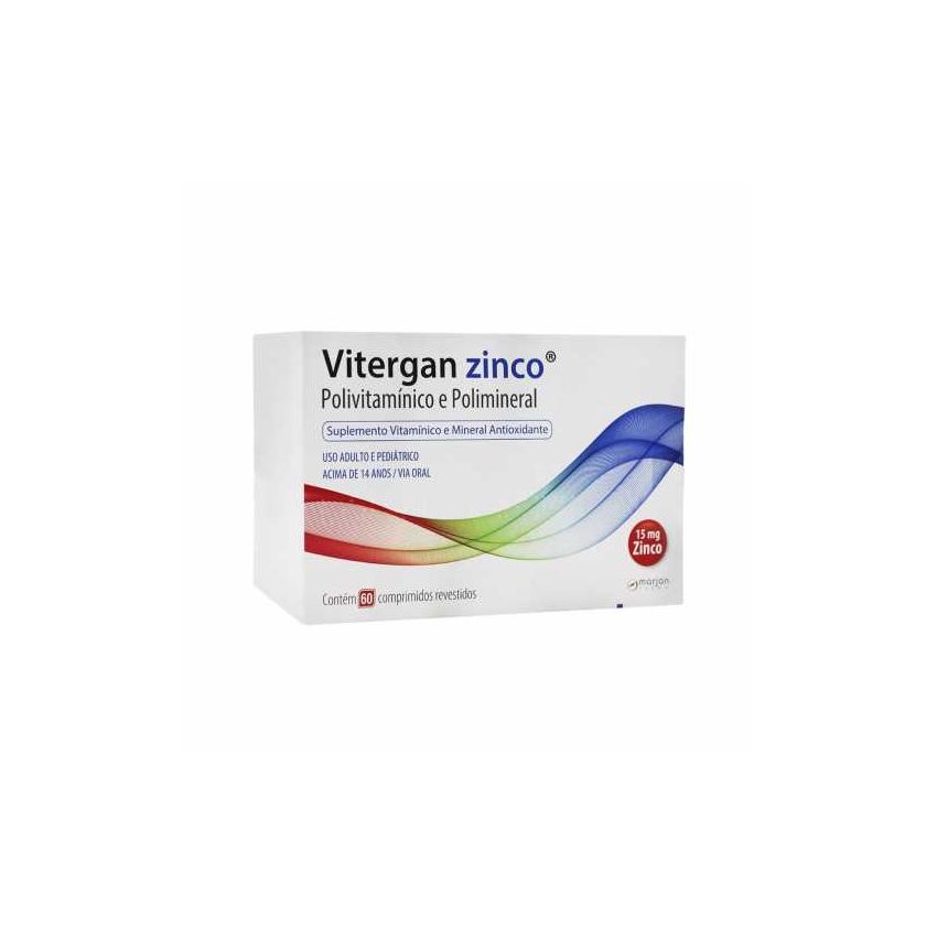 VITERGAN ZINCO COM 60 COMPRIMIDOS