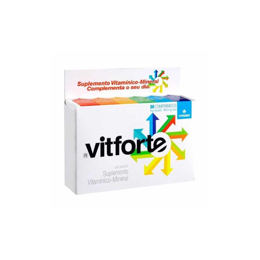 VITFORTE COM 30 COMPRIMIDOS