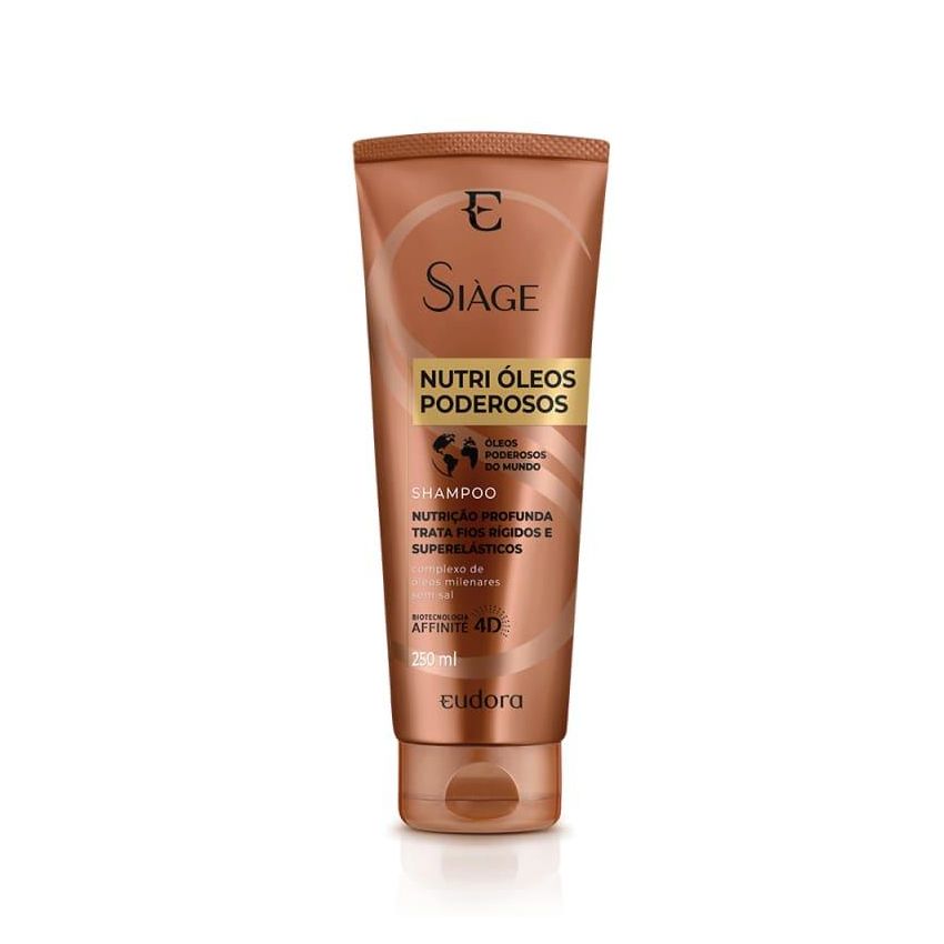 EUDORA SIAGE SHAMPOO NUTRI OLEOS PODEROSOS 250ML
