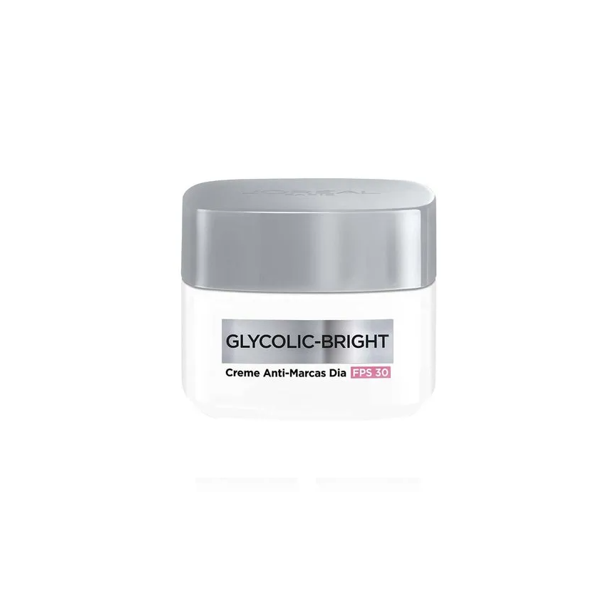 CREME FACIAL ANTIMARCAS DIA FPS30 LOREAL GLYCOLICBRIGHT 49G