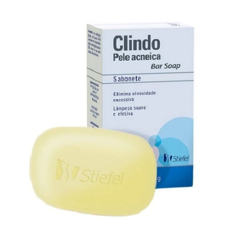 SABONETE CLINDO PARA PELE ACNEICA 100G