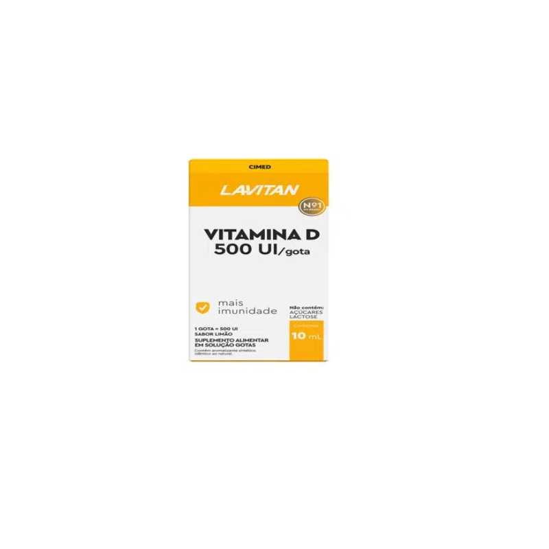 LAVITAN VITAMINA D 500UI COM 10ML