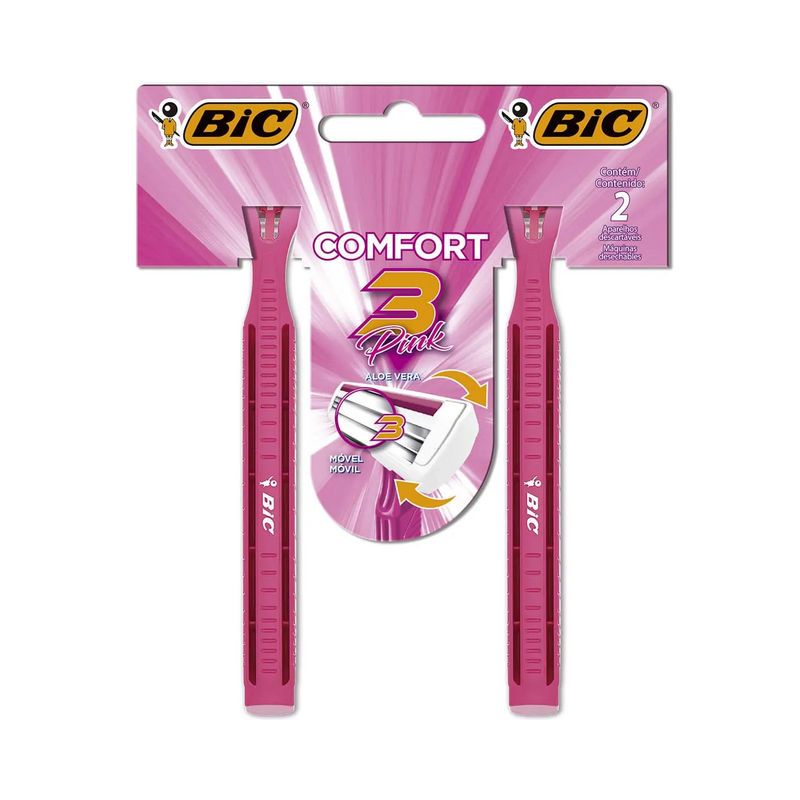 APARELHO DE BARBEAR BIC SOLEIL C/2