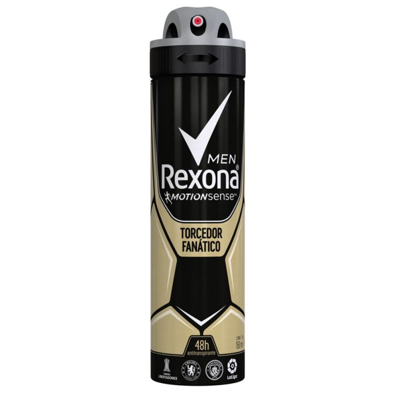 DESODORANTE AEROSOL REXONA MEN TORCEDOR FANÁTICO 150ML