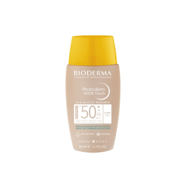 PROTETOR SOLAR PHOTODERM NUDE TOUCH DOURADO FPS50 COM 40ML