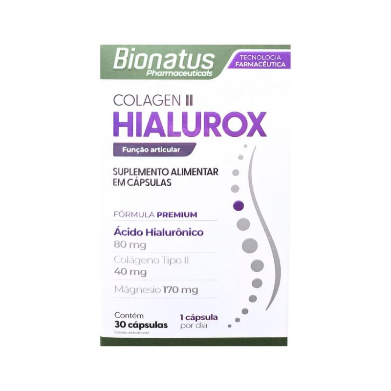 COLAGEN II HIALUROX COM 30 CAPSULAS