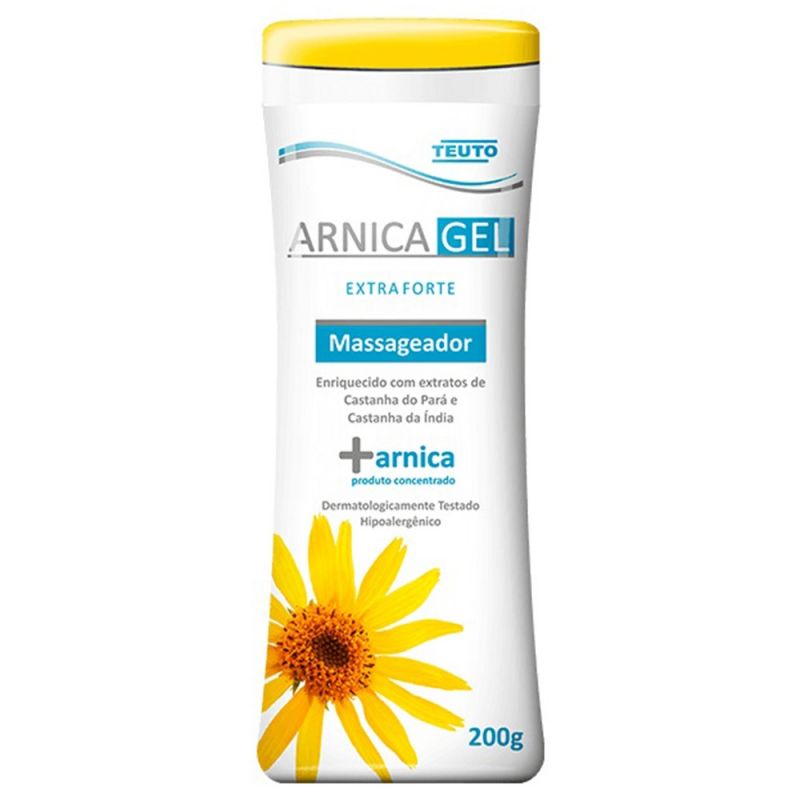 ARNICA GEL PARA MASSAGEM 200 GRAMAS-TEUTO-