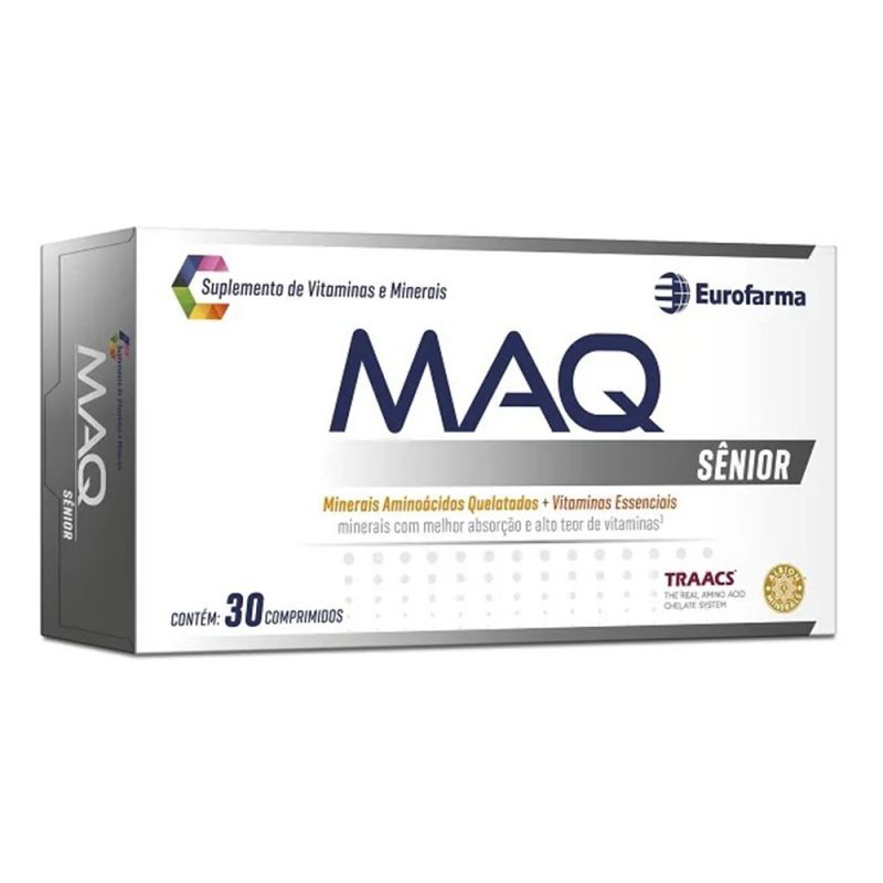 MAQ SENIOR COM 30 COMPRIMIDOS-EUROFARMA