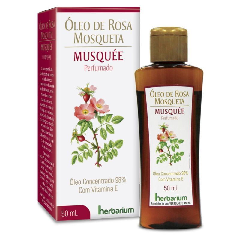 ÓLEO ROSA MOSQUETA MUSQUÉE HERBARIUM 50ML 