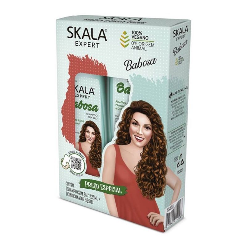 SHAMPOO +CONDICIONADO  SKALA  BABOSA 325ml