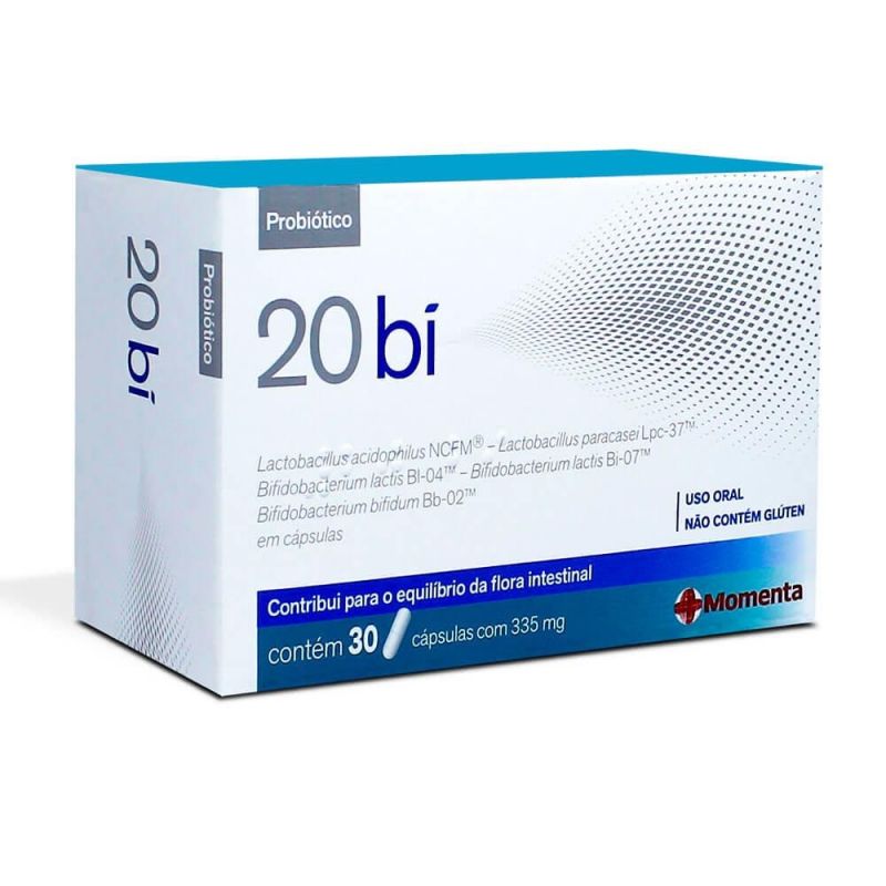 20 BI COM 30 CÁPSULAS  