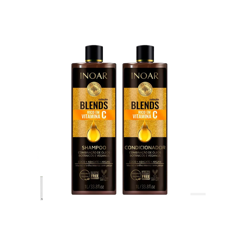 KIT SHAMPOO E CONDICIONADOR BLENDS DE 1L CADA