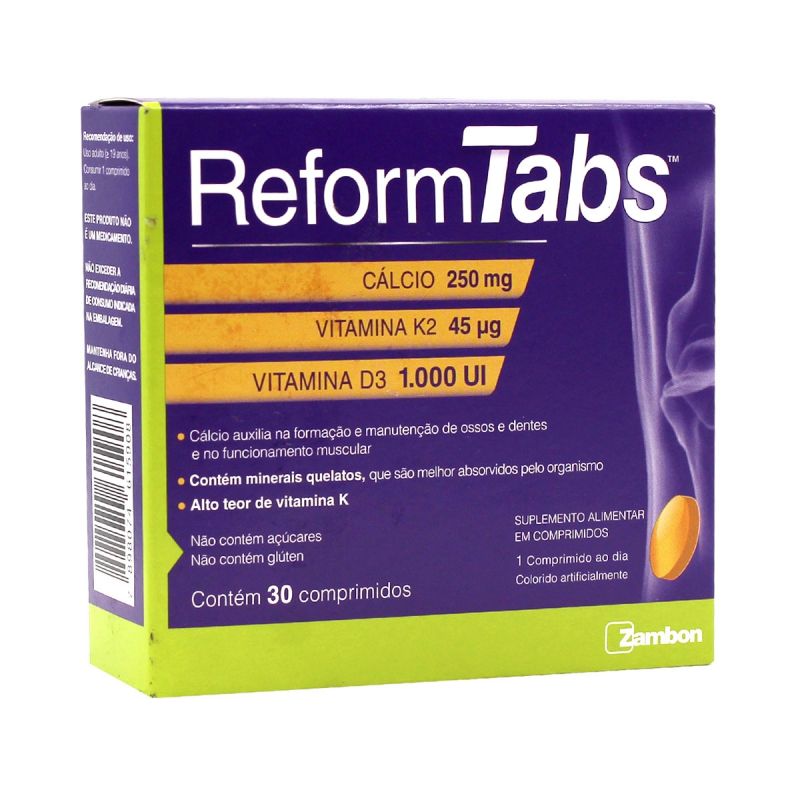REFORM TABS COM 30 COMPRIMIDOS-ZAMBOM-