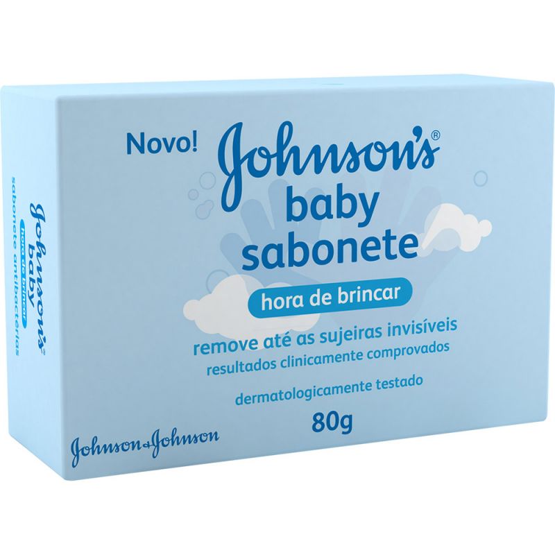 SABONETE EM BARRA JOHNSON´S BABY HORA DE BRINCAR 80G