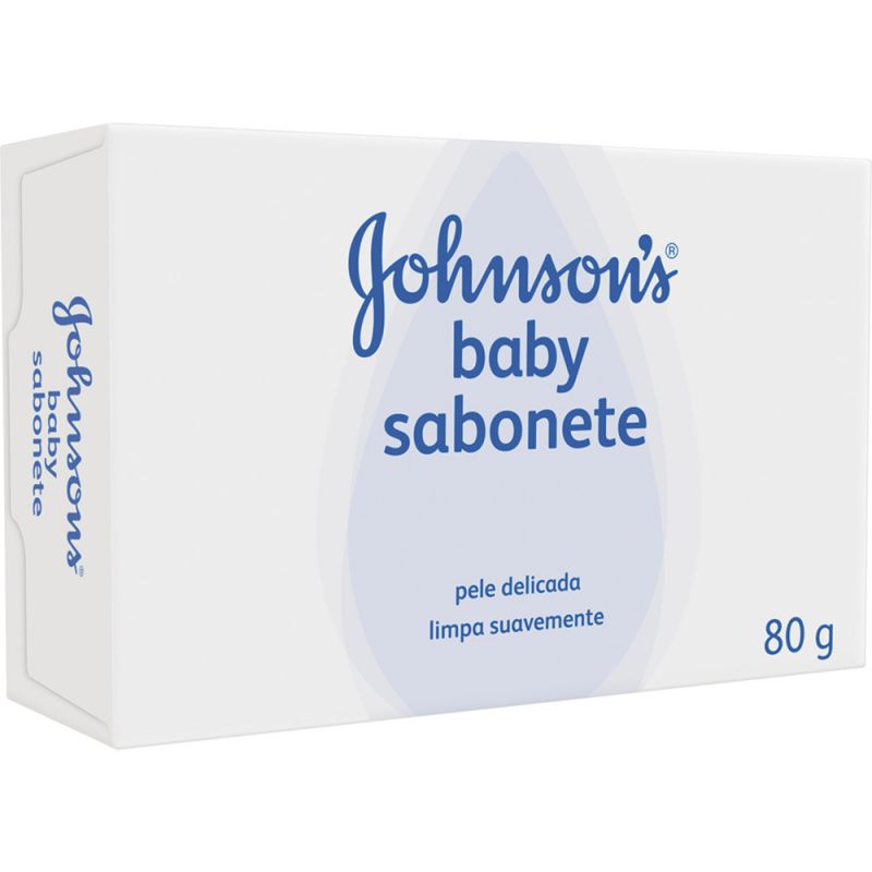 SABONETE EM BARRA JOHNSONS BABY ORIGINAL 80G