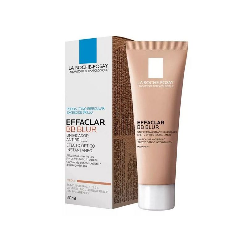 EFFACLAR BB BLUR MOUSSE PELE MÉDIA LA ROCHE-POSAY 20ML 