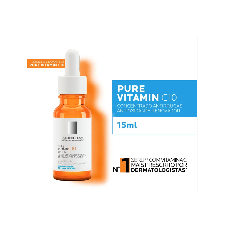 SERUM ANTIRRUGAS LA ROCHE-POSAY PURE VITAMIN C10 15ML