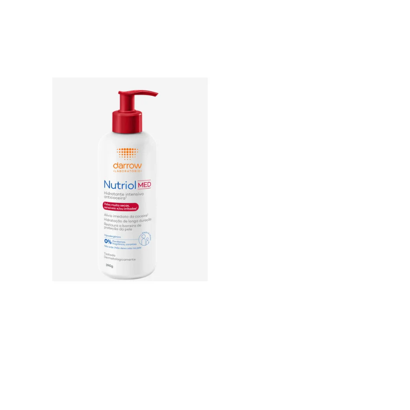 LOÇÃO HIDRATANTE NUTRIOL MED 390G