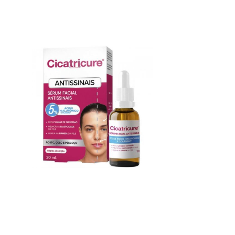 SERUM FACIAL CICATRICURE ANTISSINAIS 30ML