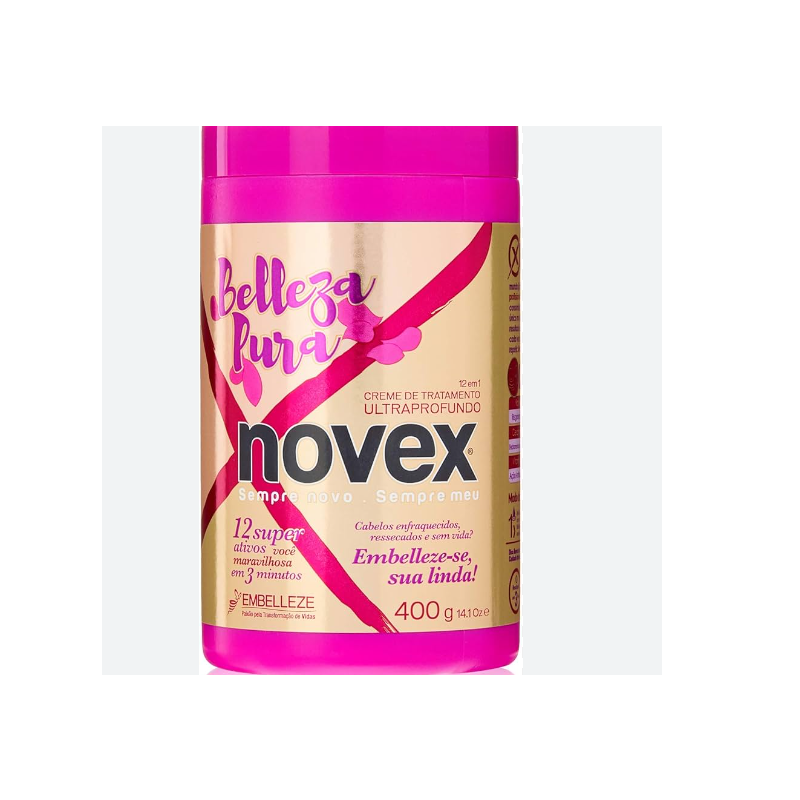 CREME DE TRATAMENTO NOVEX BELEZA PURA 400G