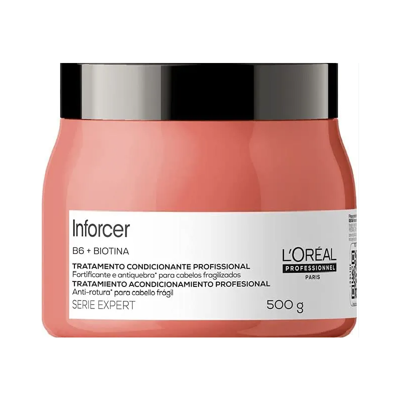  MASCARA L'OREAL INFORCE B6 + BIOTINA 500G  
