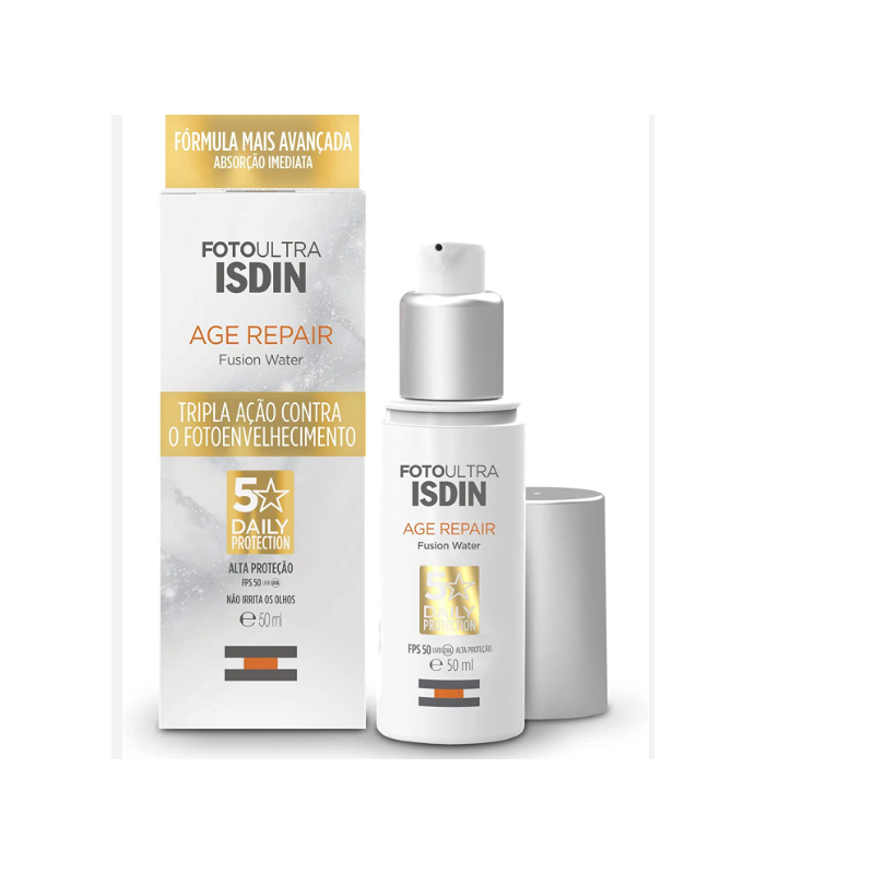 FOTOPROTETOR ISDIN FLUIDO AGE REPAIR FUSION WATER FPS50+ 50M