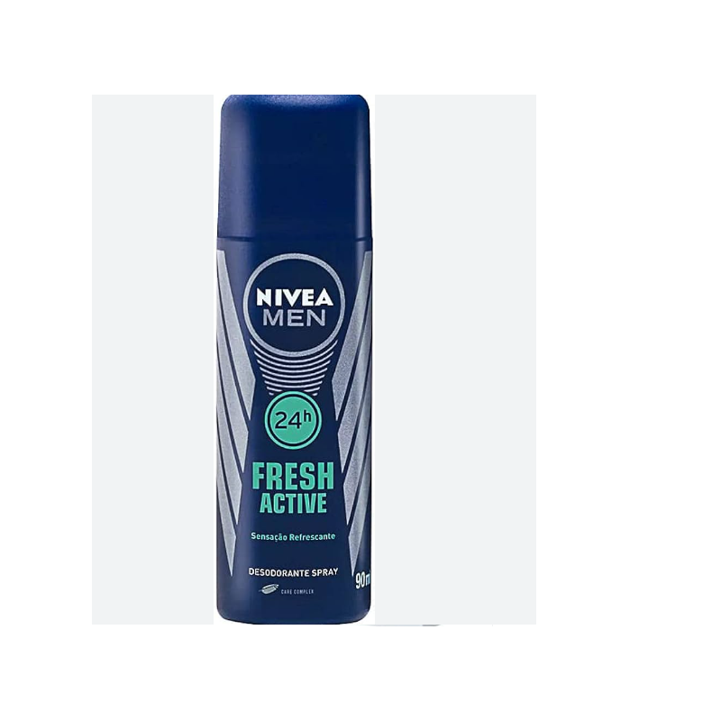 DESODORANTE MASCULINO NIVEA FOR MEN FRESH ACTIVE SPRAY