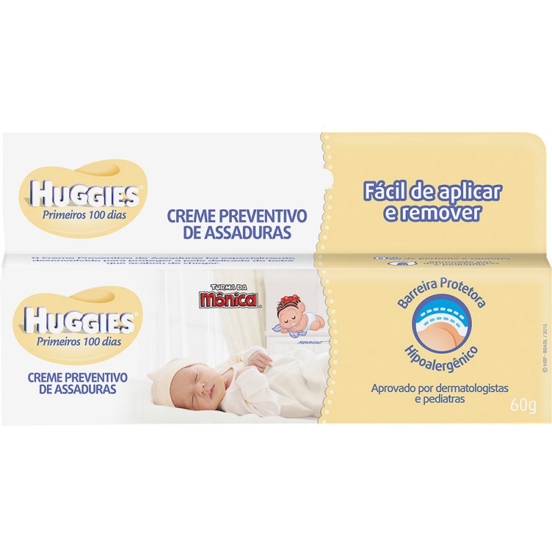 CREME PREVENTIVO DE ASSADURAS TURMA DA MÔNICA 60G 