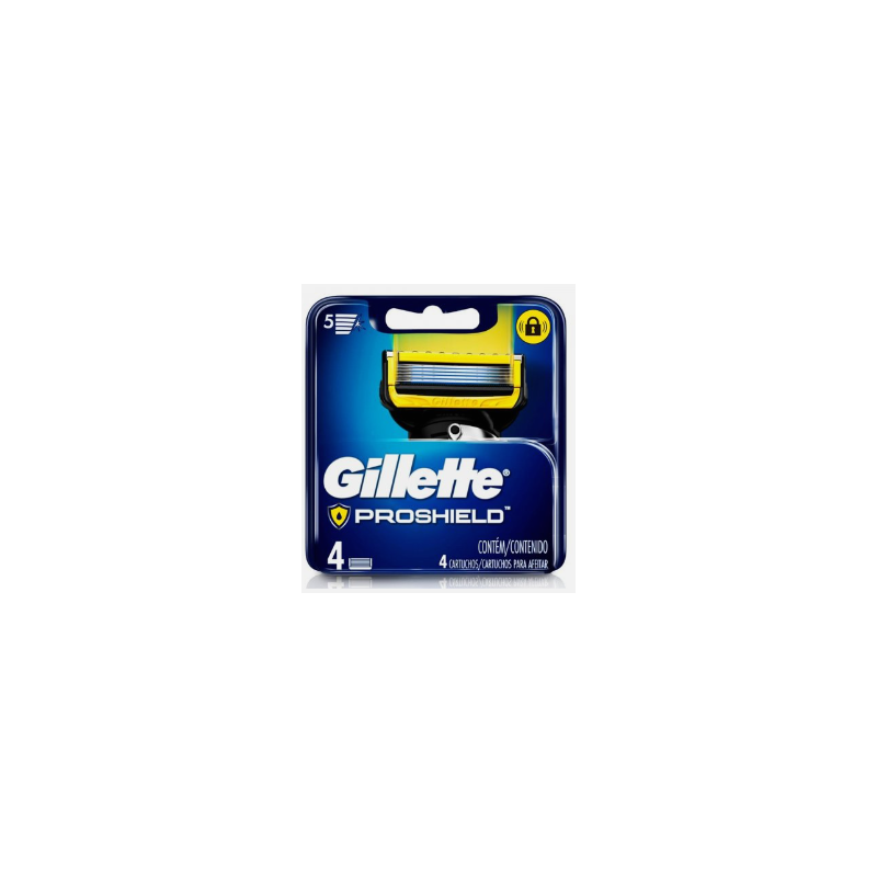 CARGA PARA APARELHO DE BARBEAR GILLETTE FUSION PROSHIELD 4 