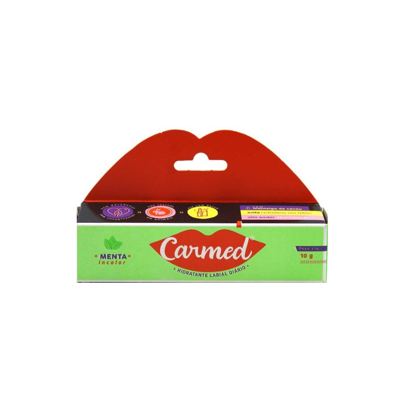 CARMED LABIAL POM 10G SBR MENTA