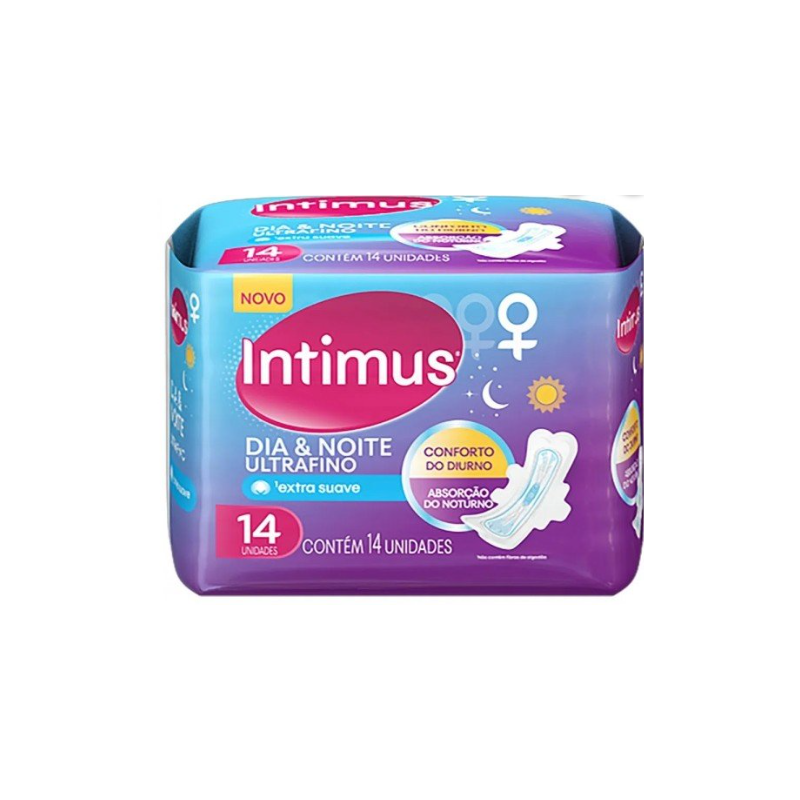 ABSORVENTE HIG INTIMUS DIA&NOIT SV C/ABA 14UN