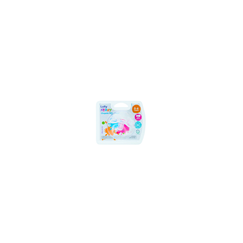 CHUPETA LOLLY SPECIAL SILICONE CRIST N1 REF.6111-01-N