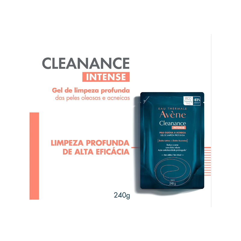 REFIL GEL DE LIMPEZA AVENÉ CLEANENCE INTENSE 240G