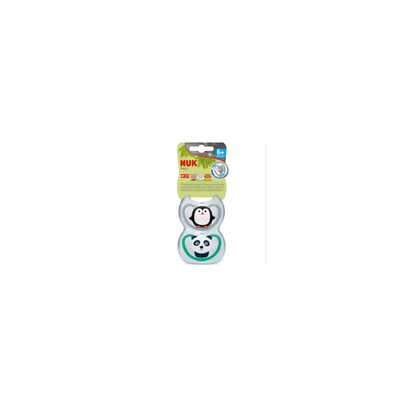 CHUPETA NUK SPACE BOY TAMANHO 2 PARA 6 MESES+ COM 2 UNIDADES
