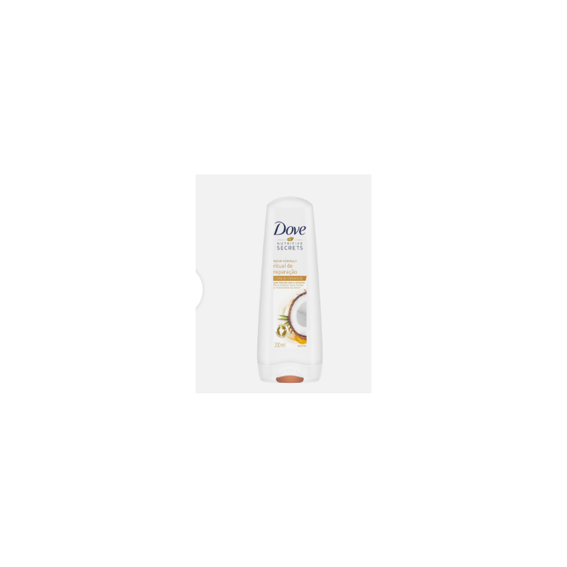 CONDICIONADOR DOVE RITUAL DE REPARAÇÃO ÓLEO DE COCO 200 ML 