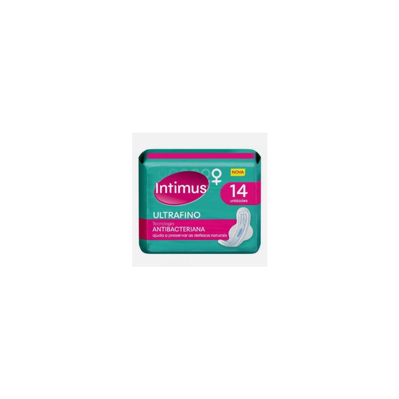 ABSORVENTE INTIMUS ANTIBAC ULTRAF COM ABA COM 14 UN