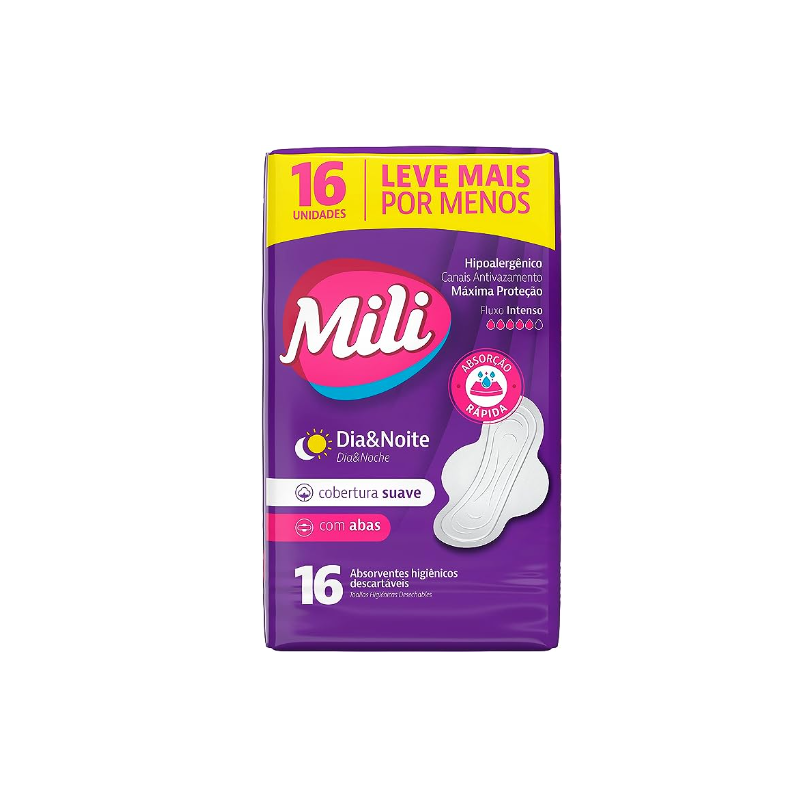 ABS MILI DIANOITE SUAVE COM ABAS 