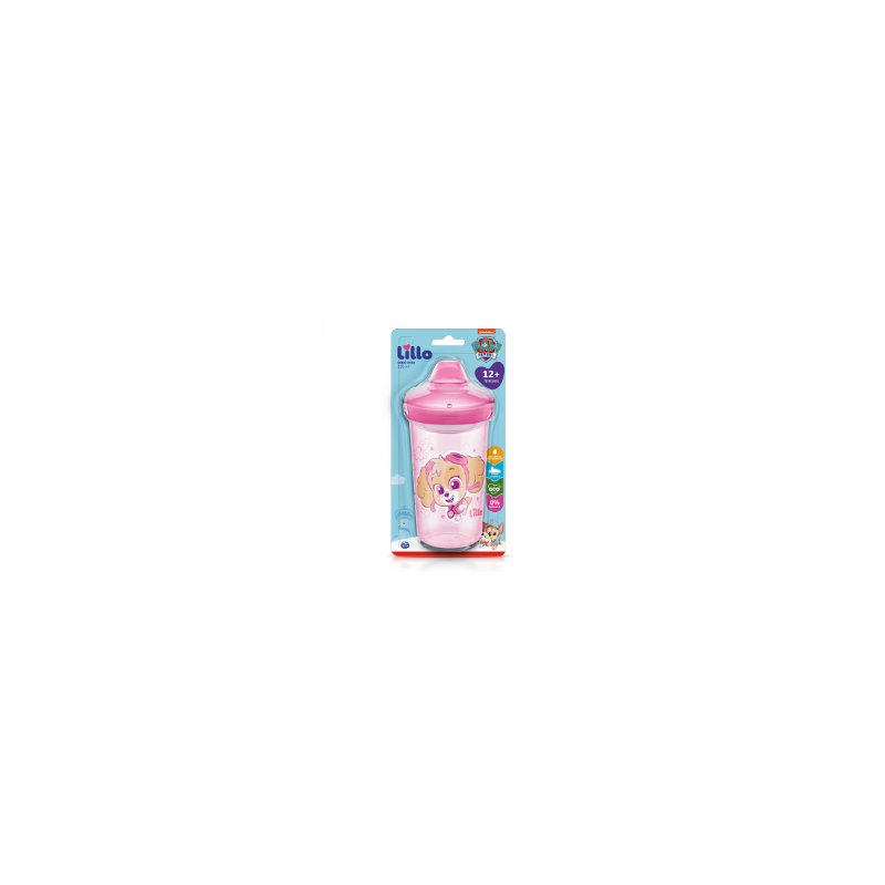 COPO ATIVAZAMENTO LILLO MAX PATRULHA CANINA ROSA 320ML