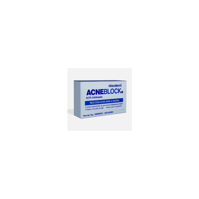 ACNEBLOCK SABONETE COM 70 GRAMAS