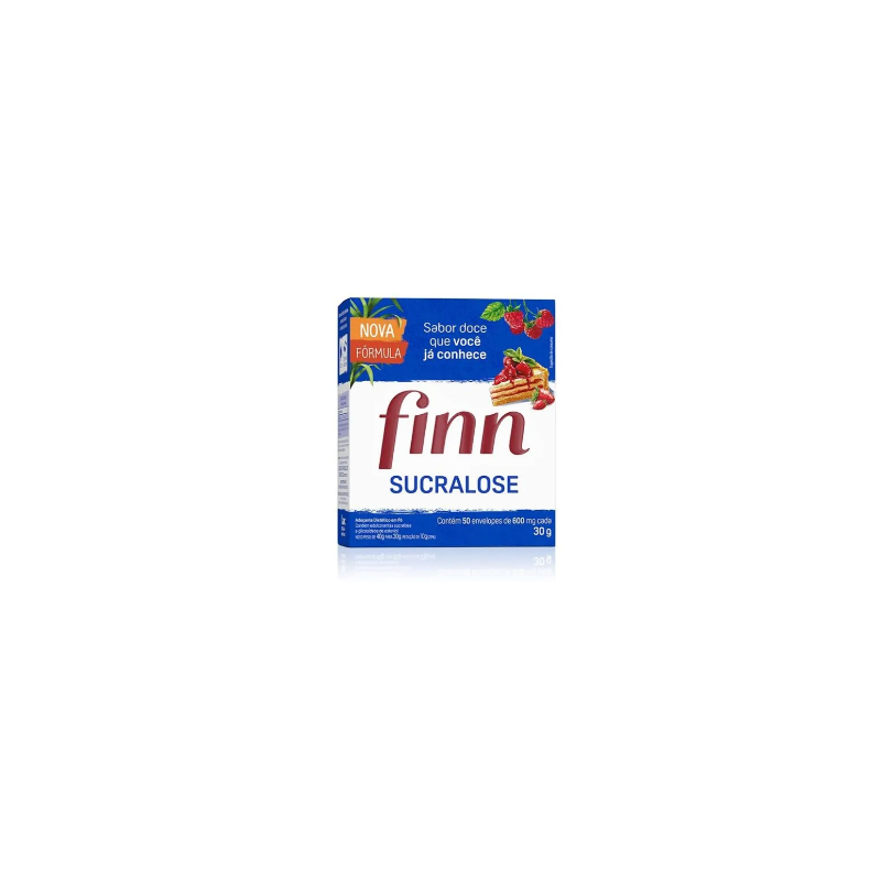 ADOÇANTE FINN PÓ SUCRALOSE COM 50 ENVELOPES 